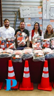 Tonantzin Fernández entrega equipo a áreas de Mantenimiento y Jardines