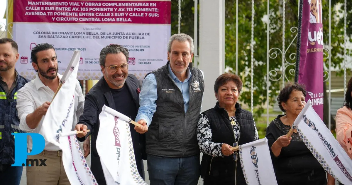 Arranca Pepe Chedraui rehabilitación vial en la unidad habitacional Loma Bella
