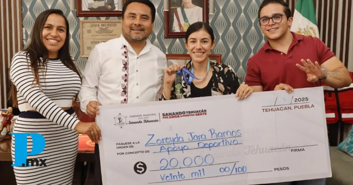 Gobierno de Tehuacán respalda a Zoreida Jara tras éxito en el Multisport World 2025