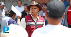 Omar Muñoz se compromete a concluir canal inconcluso en Villa Olímpica