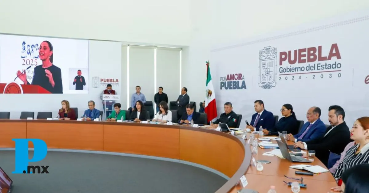 Puebla respalda a la presidenta Sheinbaum; se suma a Campaña Nacional “Unidos contra la Extorsión”