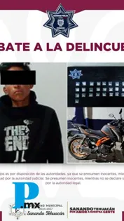 Policía Municipal de Tehuacán detiene a joven por delitos contra la salud