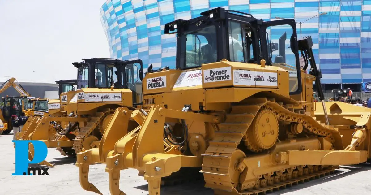 Tehuacán se suma al programa “Seguridad para el Bienestar” con maquinaria estatal