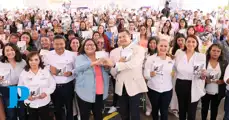 Gobierno federal y estatal refuerzan apoyo a mujeres en Puebla