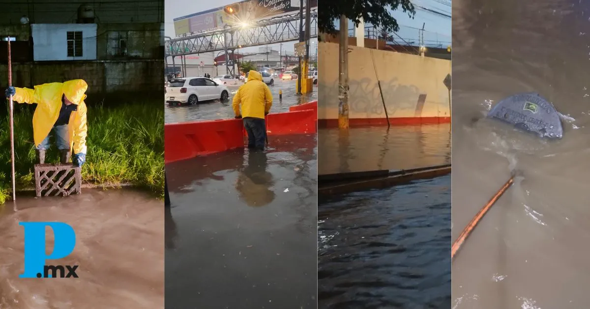 Agua de Puebla atiende afectaciones tras intensa lluvia del 12 de julio