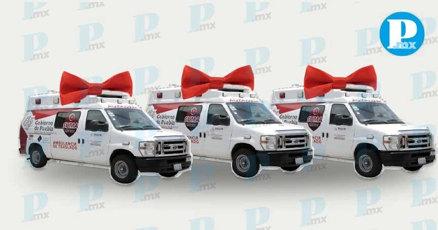 Puebla sumará vehículos de emergencia tras falta de ambulancias