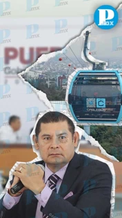Cablebús de Puebla iniciará en 2025 y estará listo en tres años: Armenta