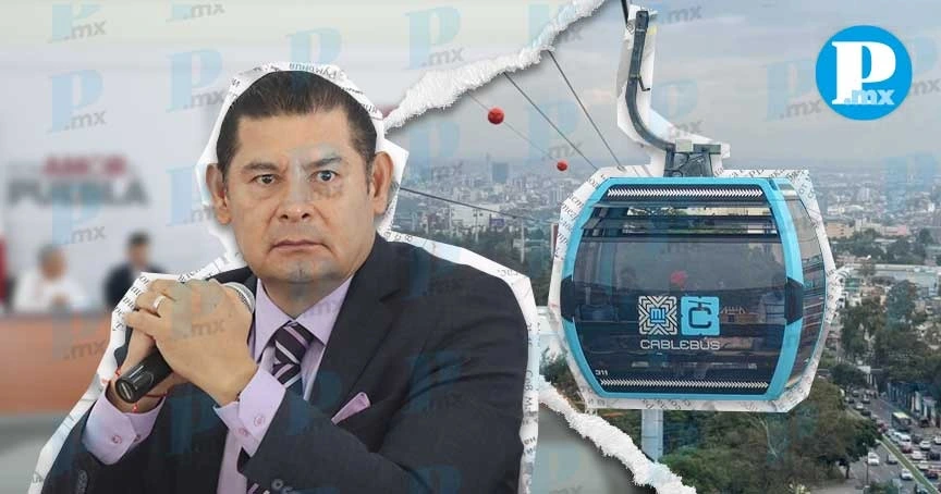 Cablebús de Puebla iniciará en 2025 y estará listo en tres años: Armenta