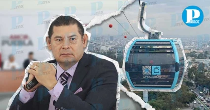 Cablebús de Puebla iniciará en 2025 y estará listo en tres años: Armenta