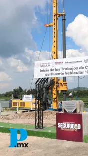 Inician obras del Puente “La Panga” para conectar Puebla y la Mixteca