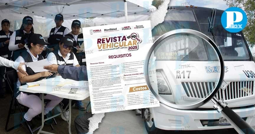 Revista Vehicular arrancará el 21 de junio en Xicotepec y Venustiano Carranza