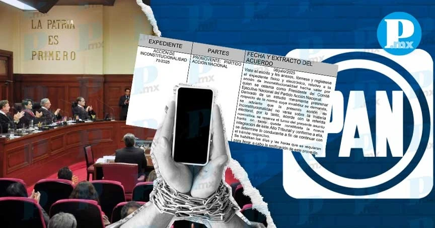 Admite Suprema Corte demanda del PAN contra la Ley de Ciberasedio