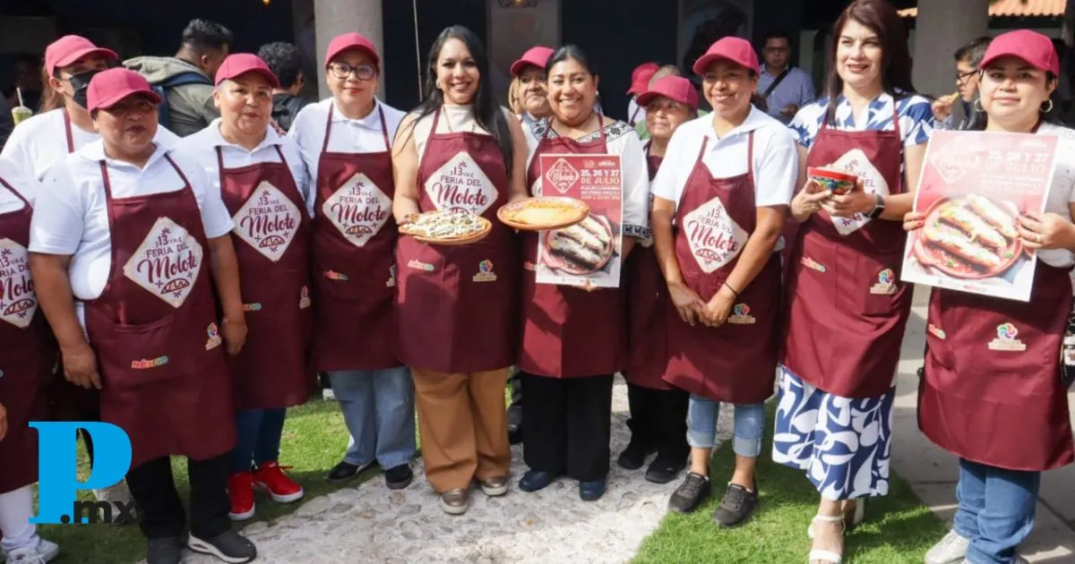 Tonantzin Fernández anuncia la 13ª Feria del Molote en San Pedro Cholula