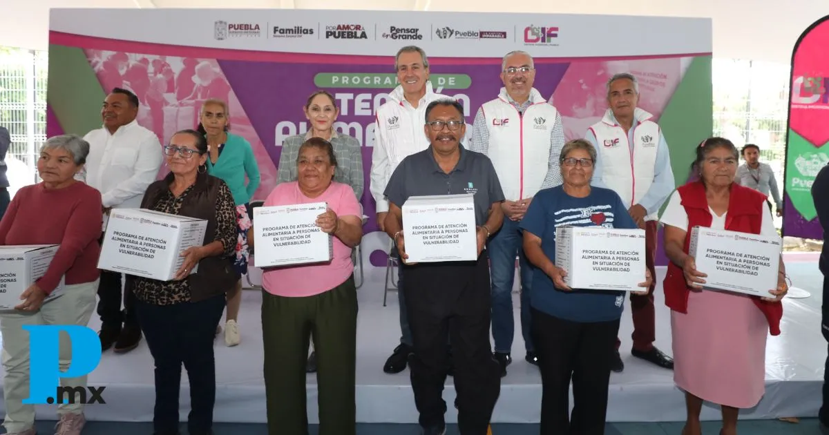 Se entregaron apoyos alimentarios a personas en situación de vulnerabilidad 
