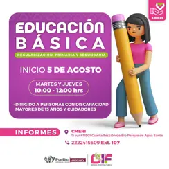 El DIF Puebla Capital impulsa la inclusión educativa con un taller gratuito dirigido a personas con discapacidad y sus familias.