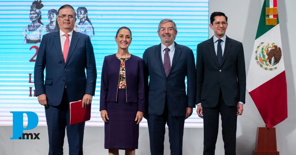La Jefa del Ejecutivo Federal agregó que siempre se trató con respeto a México 
