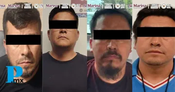 Operativo en Puebla deja 4 ex policías detenidos por crimen organizado