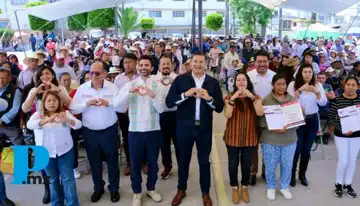 Este acto es un hecho histórico que reconoce sus derechos con recursos de beneficio social.