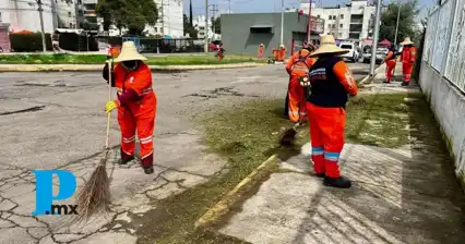 Realiza OOSL jornada de limpieza urbana en la colonia Loma Bella