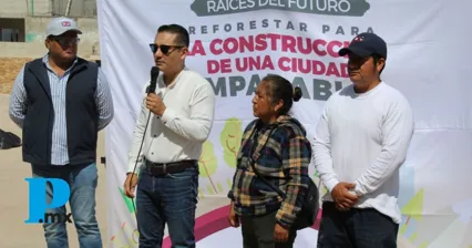 Puebla siembra más de 1,200 árboles para un futuro verde