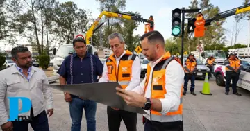 Puebla refuerza infraestructura peatonal con acciones de seguridad vial
