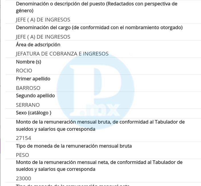 Consulta en Plataforma Nacional de Transparencia
