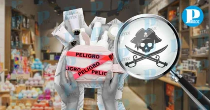 ¡Cuidado con los cosméticos! Decomisan en Puebla más de 73 mil productos pirata