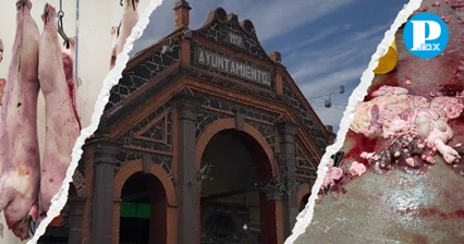 Alerta sanitaria en Texmelucan: carne con parásitos llega al mercado municipal