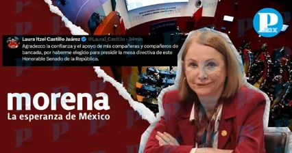 Morena elige a Laura Itzel Castillo para sustituir a Noroña en el Senado