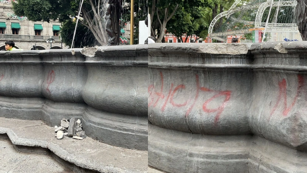 Entre los daños se identifican desprendimientos en algunas secciones