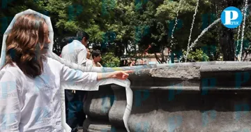FGR evaluará daños a la Fuente de San Miguel tras protesta feminista