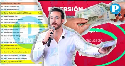 Reclama Toño López pago a colegas diputados federales de Puebla por informe legislativo