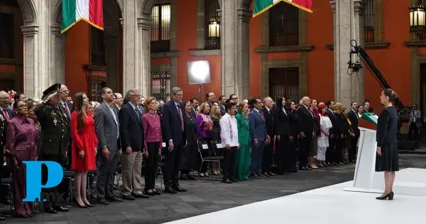 Armenta acude al Informe de Sheinbaum y reafirma coordinación con el Gobierno Federal