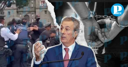 Informó que los detenidos son conductores de entrega de comida, quienes atacaron a las mujeres durante la protesta