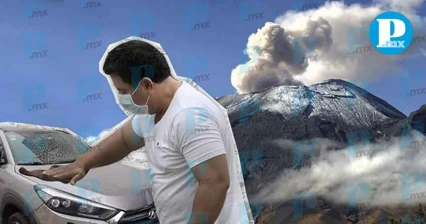 Popocatépetl mantiene actividad; prevén caída de ceniza en alrededores