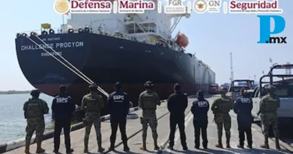 Harfuch confirma detención de directivos y servidores públicos por mercado ilícito de combustible