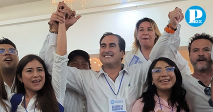 Manolo Herrera gana dirigencia del PAN en Puebla; Lupita Leal impugnará