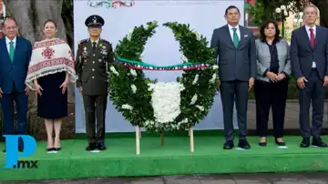 La diputada local participó como oradora en la ceremonia conmemorativa