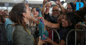 Cerca de 50 mil personas acompañaron a la presidenta Claudia Sheinbaum en su gira por Puebla, Tlaxcala e Hidalgo