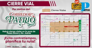 El Gobierno de Puebla invita a las y los poblanos a planificar sus traslados con anticipación.
