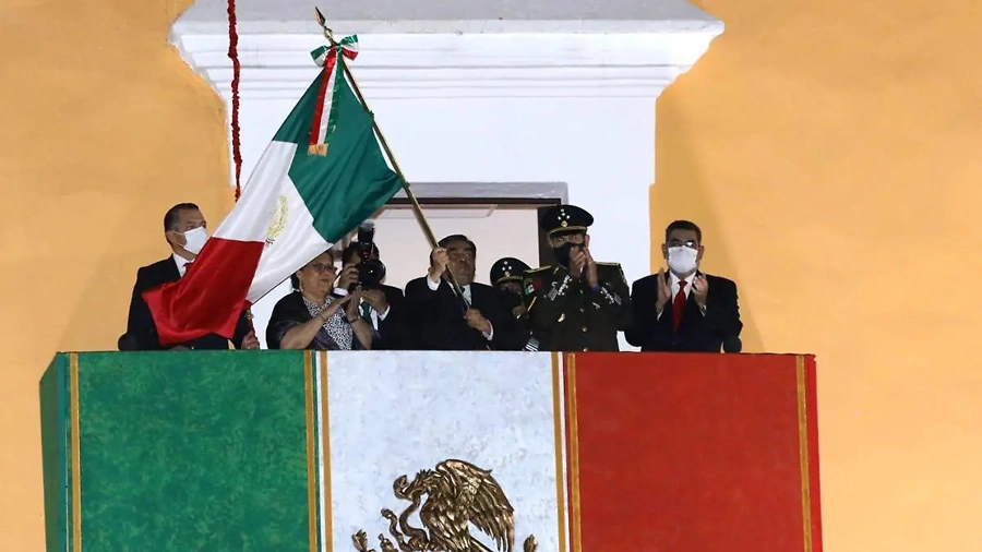 Miguel Barbosa, en su arenga en Casa Puebla, luego de sus diferencias con Claudia Rivera Vivanco