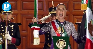 En una emotiva proclama, la mandataria resaltó la memoria de Josefa Ortiz Téllez-Girón