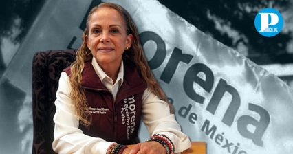 La presidenta estatal de Morena, Olga Romero Garci - Crespo, en entrevista para El Popular, periodismo con causa.