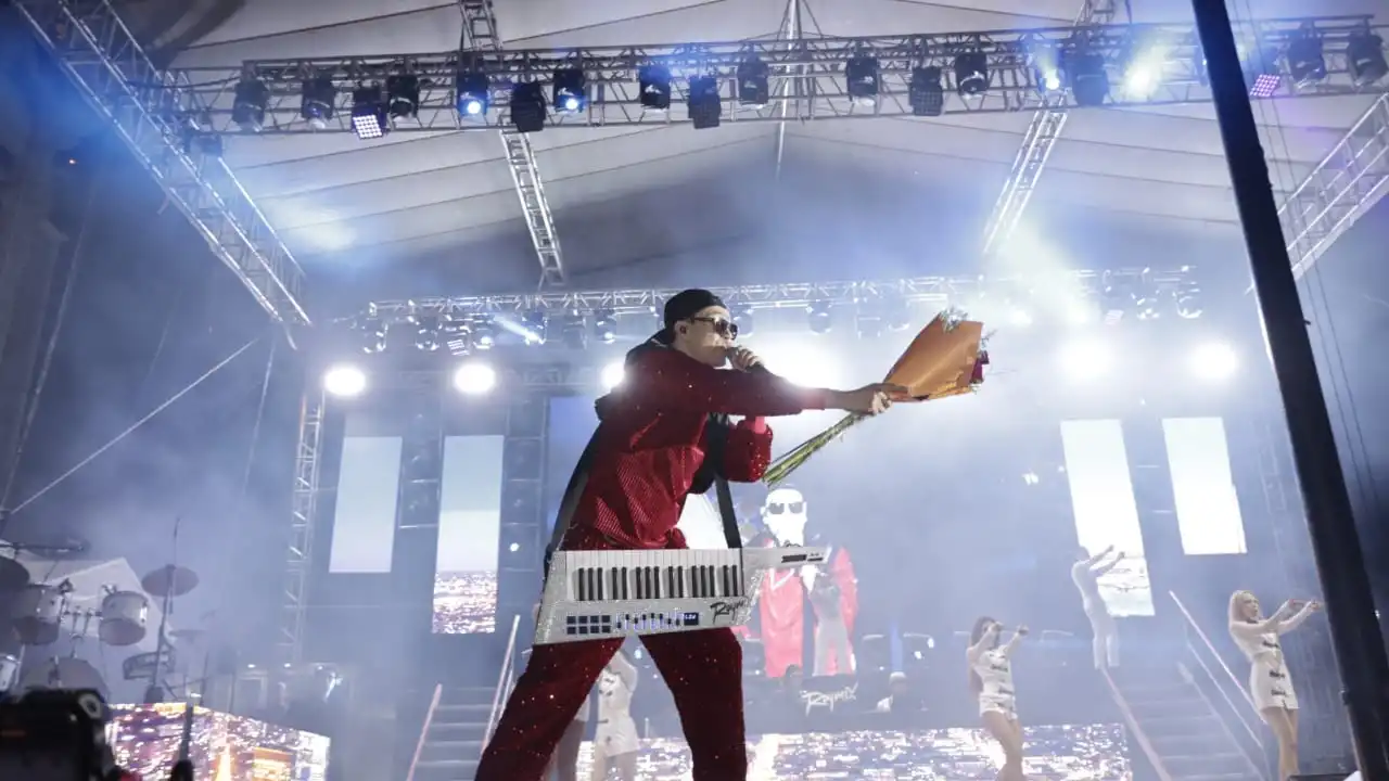 Concierto de Raymix en Tehuacán