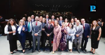 Diputados federales de Puebla rinden informe conjunto ante Ricardo Monreal
