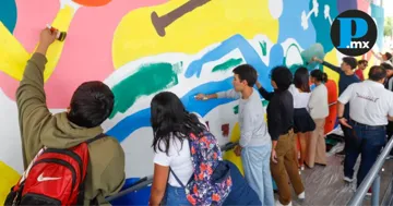 Simultáneamente participaron 3 mil jóvenes en 87 municipios con más de 300 murales.