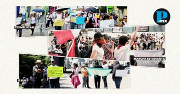 MArchas y bloqueos complican Puebla
