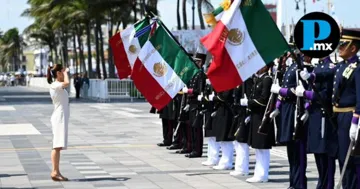 Presidenta Sheinbaum Encabeza el 204 Aniversario de la Armada de México en Veracruz