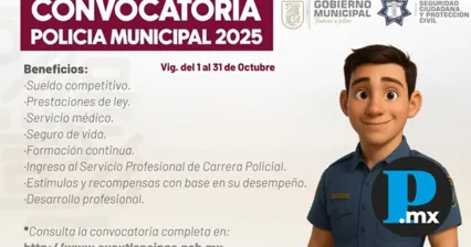 Cuautlancingo abre convocatoria para reclutamiento de nuevos policías