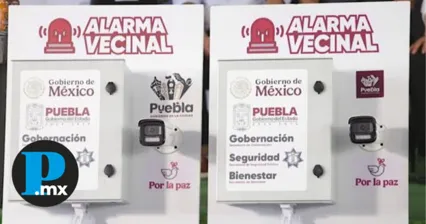 Instalan 840 Alarmas Vecinales y 267 cámaras para reforzar la seguridad en Puebla